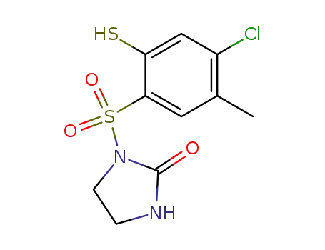 1-(4-chloro-2-mercapto-5-methylbenzenesulfonyl)imidazolidin-2-one