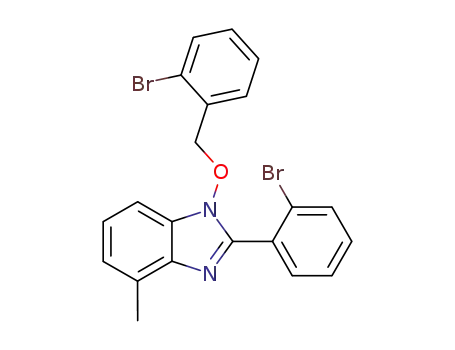 1-(o-bromobenzyloxy)-2-(o-bromophenyl)-4-methylbenzimidazole
