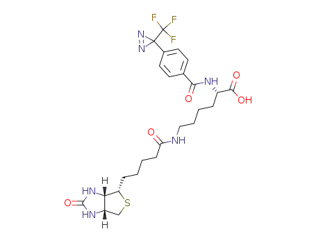 Nα-(4-(1-azi-2,2,2-trifluoroethyl)benzoyl)-L-biocytin