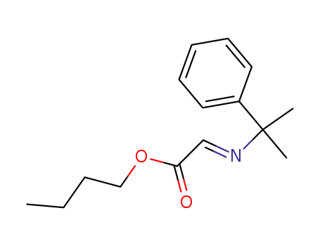 butyl (E)-2-[1-methyl-1-phenylethylimino]ethanoate