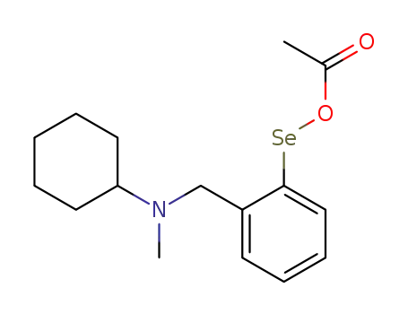 2-[(N-cyclohexyl-N-methylamino)methyl]benzeneselenyl acetate