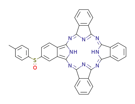 2-(tolylsulfinyl)phthalocyanine
