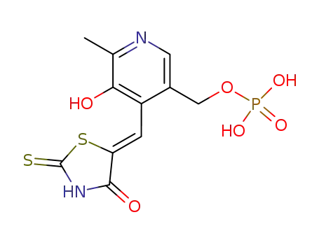 (Z)-5'-O-phosphono-pyridoxylidenerhodanine