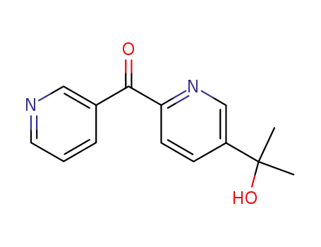 2-[5-(1-hydroxy-1-methylethyl)pyridyl]-3-pyridylmethanone