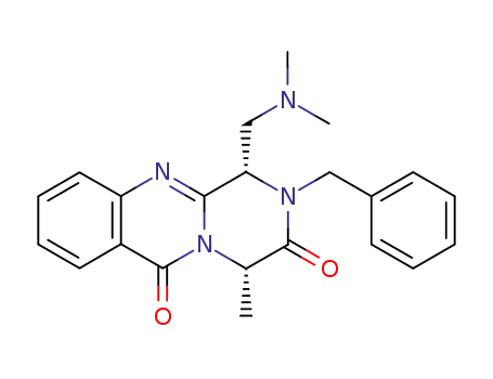 (1S,4S)-2-Benzyl-1-dimethylaminomethyl-4-methyl-1,2-dihydro-2,4a,9-triaza-anthracene-3,10-dione