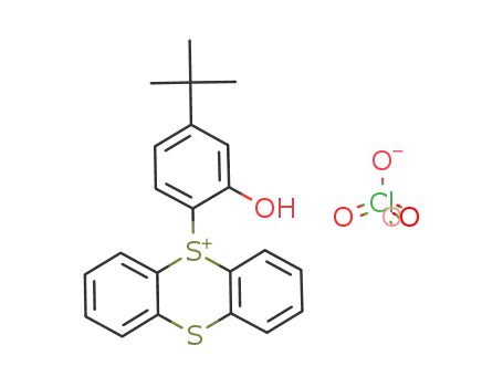 5-(4-tert-Butyl-2-hydroxy-phenyl)-thianthren-5-ium; perchlorate