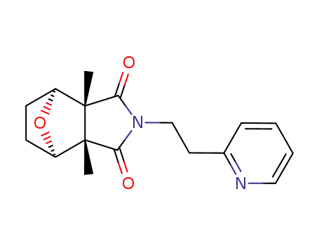 (1S,2R,6S,7R)-2,6-Dimethyl-4-(2-pyridin-2-yl-ethyl)-10-oxa-4-aza-tricyclo[5.2.1.02,6]decane-3,5-dione