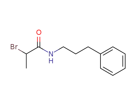 N-(3-phenylpropyl)-2-bromopropionamide