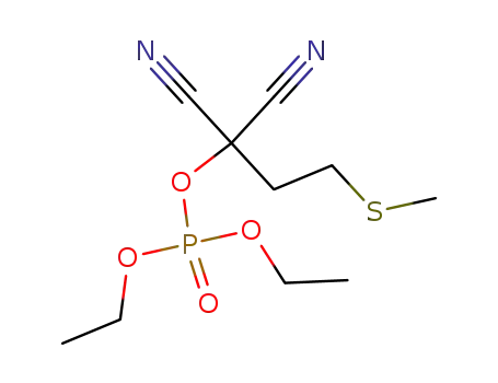 phosphoric acid 1,1-dicyano-3-methylsulfanyl-propyl ester diethyl ester
