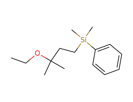 (3-ethoxy-3-methyl-butyl)-dimethyl-phenyl-silane