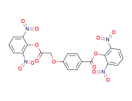 4-(2,6-dinitro-phenoxycarbonylmethoxy)-benzoic acid 2,6-dinitro-phenyl ester