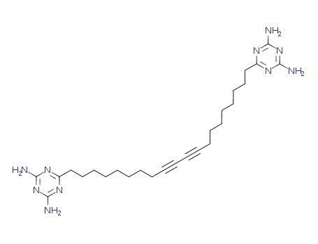 6,6'-(icosa-9,11-diyne-1,20-diyl)di-1,3,5-triazine-2,4-diamino