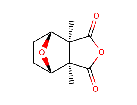 Molecular Structure of 56-25-7 (Cantharidin)