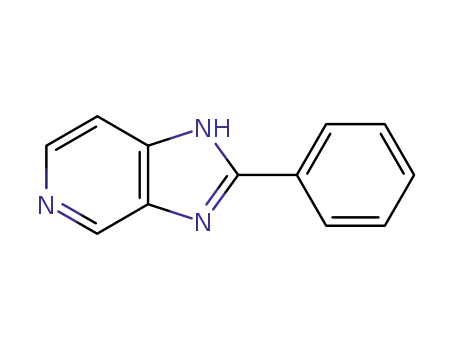 Molecular Structure of 75007-92-0 (3H-Imidazo[4,5-c]pyridine, 2-phenyl-)