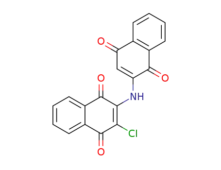 N-(naphthoquinonyl)-N-(3-chloro-1,4-naphthoquinonyl)amine