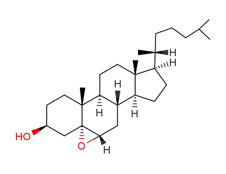 5α,6α-epoxycholestan-3β-ol