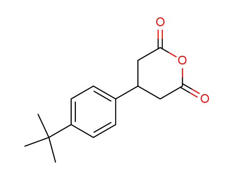 2H-Pyran-2,6(3H)-dione, 4-[4-(1,1-dimethylethyl)phenyl]dihydro-