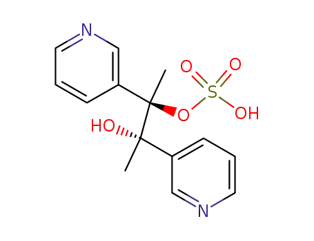 Sulfuric acid mono-((1R,2S)-2-hydroxy-1-methyl-1,2-di-pyridin-3-yl-propyl) ester