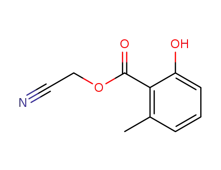 2-hydroxy-6-methyl-benzoic acid cyanomethyl ester