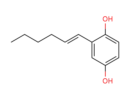 trans-hex-1-enylhydroquinone