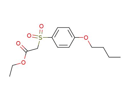 4-(n-butoxy-benzenesulfonyl) acetic acid ethyl ester
