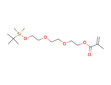 2-[2-[2-[(tert-butyldimethylsilyl)oxy]ethoxy]ethoxy]ethyl methacrylate