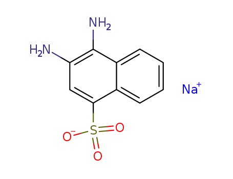 3,4-diamino-naphthalene-1-sulphonic acid sodium salt