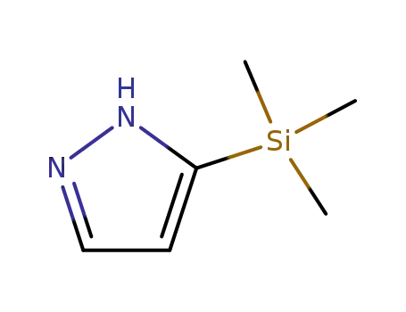 3(5)-trimethylsilylpyrazole