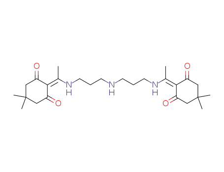 N1,N9-bis-1-(4,4-dimethyl-2,6-dioxocyclohexylidene)ethyl-norspermidine