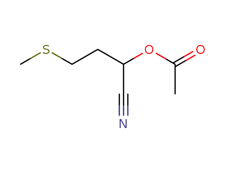 2-acetoxy-4-methylthiobutanenitrile