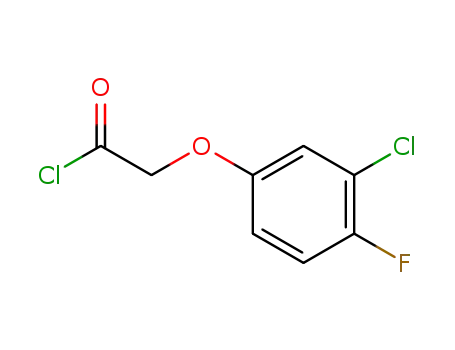 2-(3-chloro-4-fluorophenoxy)acetyl chloride
