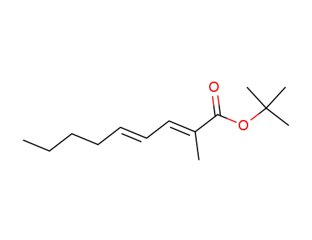 (2E,4E)-2-methylnona-2,4-dienenoic acid tert-butyl ester