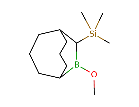 (+/-)-B-methoxy-10-trimethylsilyl-9-borabicyclo[3.3.2]decane