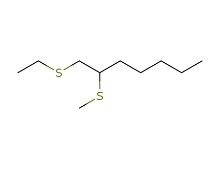 1-ethylsulfanyl-2-methylsulfanyl-heptane