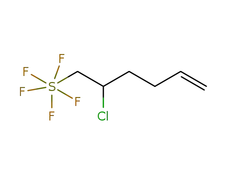 5-chloro-6-(pentafluoro-λ6-sulfanyl)hex-1-ene