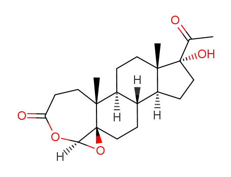 4β,5β-epoxy-17α-hydroxy-A-homo-4-oxapregnan-3,20-dione