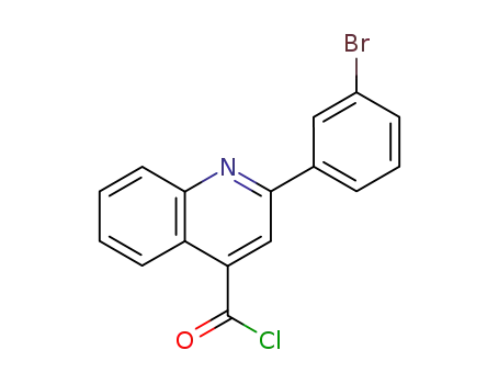 2-(3-bromo-phenyl)-quinoline-4-carbonyl chloride