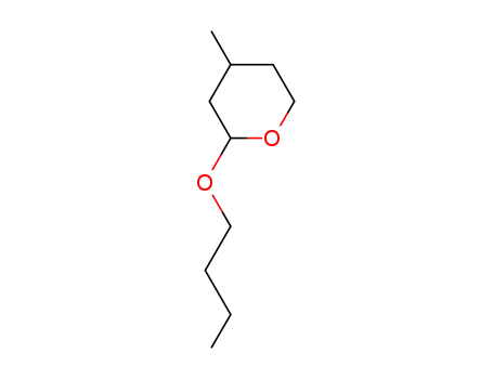Molecular Structure of 7429-33-6 (2H-Pyran, 2-butoxytetrahydro-4-methyl-)