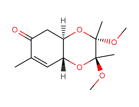 (2S,3S,4aR,8aR)-2,3-Dimethoxy-2,3,7-trimethyl-2,3,4a,8a-tetrahydro-5H-benzo[1,4]dioxin-6-one