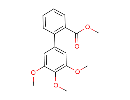3',4',5'-trimethoxybiphenyl-2-carboxylic acid methyl ester
