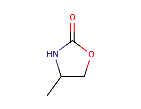 Molecular Structure of 16112-59-7 (2-Oxazolidinone, 4-methyl-)