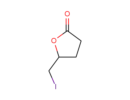 Molecular Structure of 1729-32-4 (2(3H)-Furanone, dihydro-5-(iodomethyl)-)