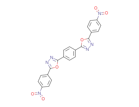 5,5'-di(4-nitrophenyl)-1,4-phenylenebis-1,3,4-oxadiazole