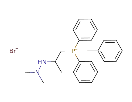 triphenyl[2-methyl-2-(2,2-dimethylhydrazino)ethyl]phosphonium bromide