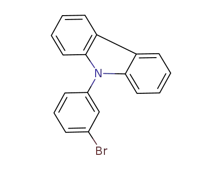 Molecular Structure of 185112-61-2 (9-(3-bromophenyl)carbazole)
