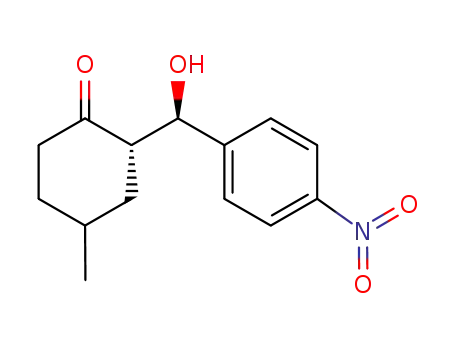 (2S)-2-((R)-hydroxy(4-nitrophenyl)methyl)-4-methylcyclohexan-1-one