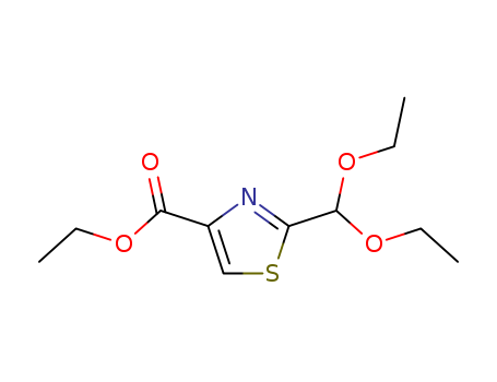 2-DIETHOXYMETHYL-THIAZOLE-4-CARBOXYLIC ACID ETHYL ESTER