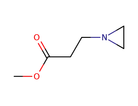 Molecular Structure of 1073-77-4 (methyl aziridine-1-propionate)