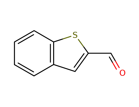 Molecular Structure of 3541-37-5 (BENZO[B]THIOPHENE-2-CARBOXALDEHYDE)