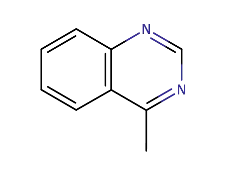 Molecular Structure of 700-46-9 (Quinazoline, 4-methyl- (6CI,7CI,8CI,9CI))